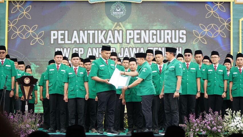 Susunan Pengurus PW GP Ansor Jateng Masa Khidmah 2025–2029