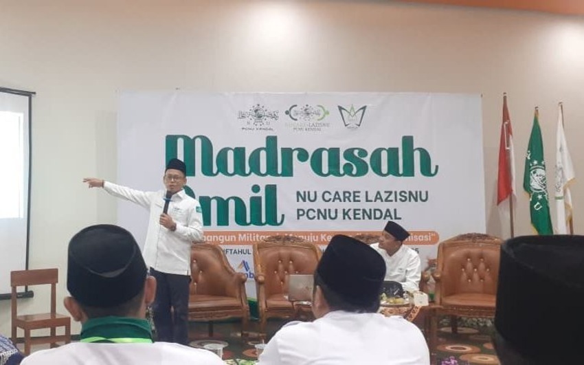 LAZISNU PBNU Bangun Tata Kelola Zakat Profesional Lewat Madrasah Amil Kendal
