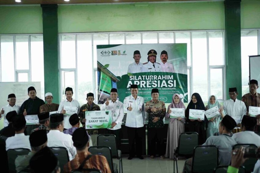 PCNU Temanggung Tasarrufkan Rp100 Juta untuk Guru Ngaji di Harlah NU ke-100