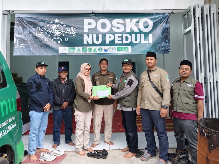 NU Peduli Kemanusiaan PWNU Jateng Lakukan Asesmen Bencana di Purbalingga